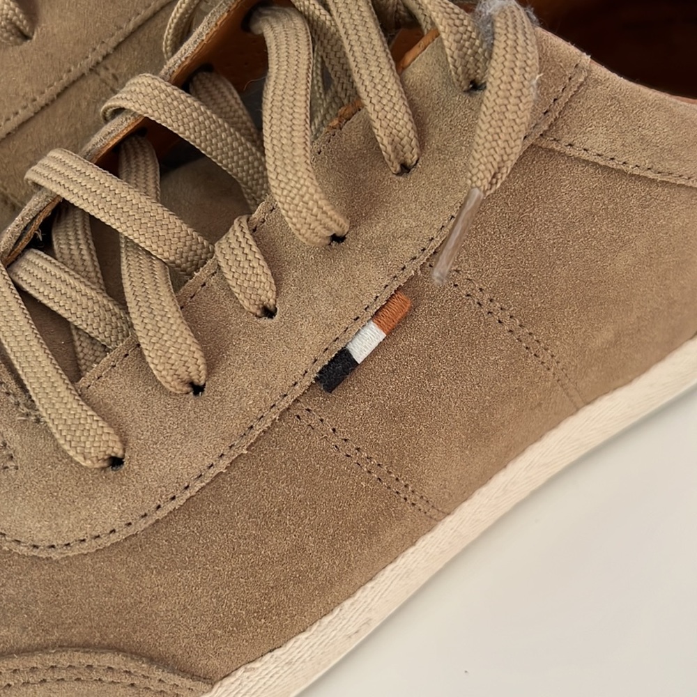 Allen Edmonds Tan Suede Sneakers